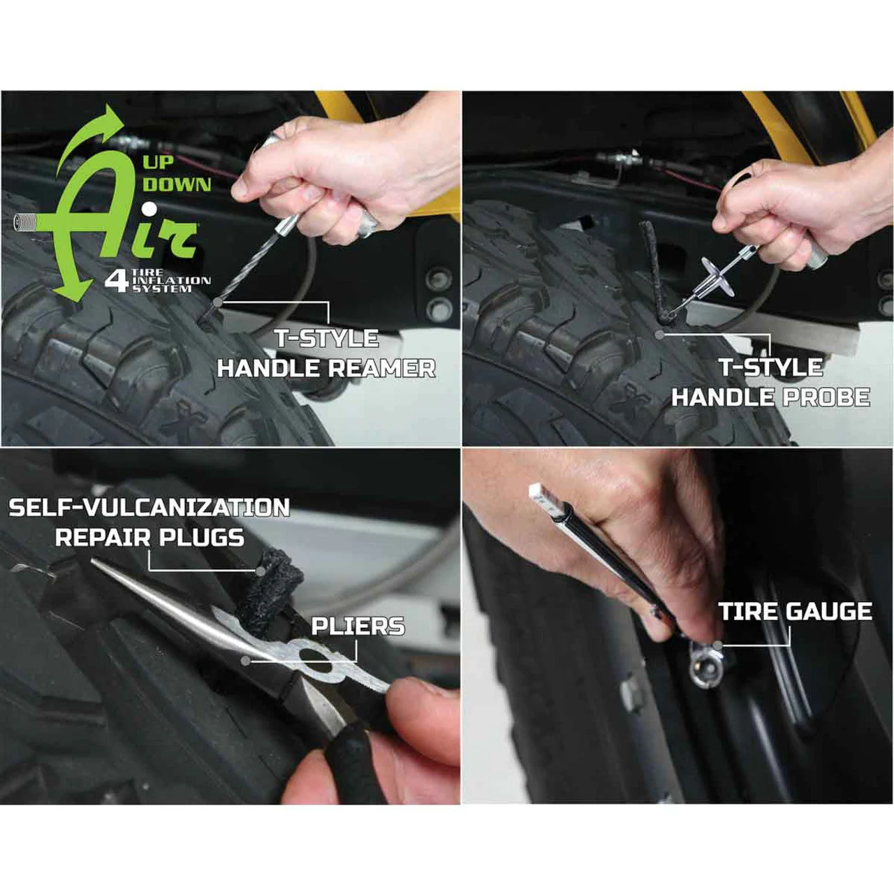 Overland Vehicle Systems 53 Piece Tire Plug Repair Kit - Image 3