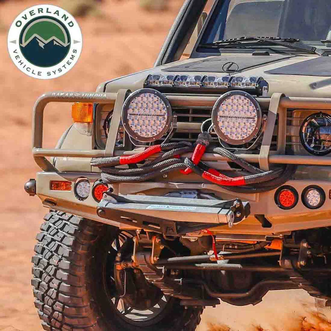 Overland Vehicle Systems Brute Kinetic Recovery Rope w/ Storage Bag - Image 11