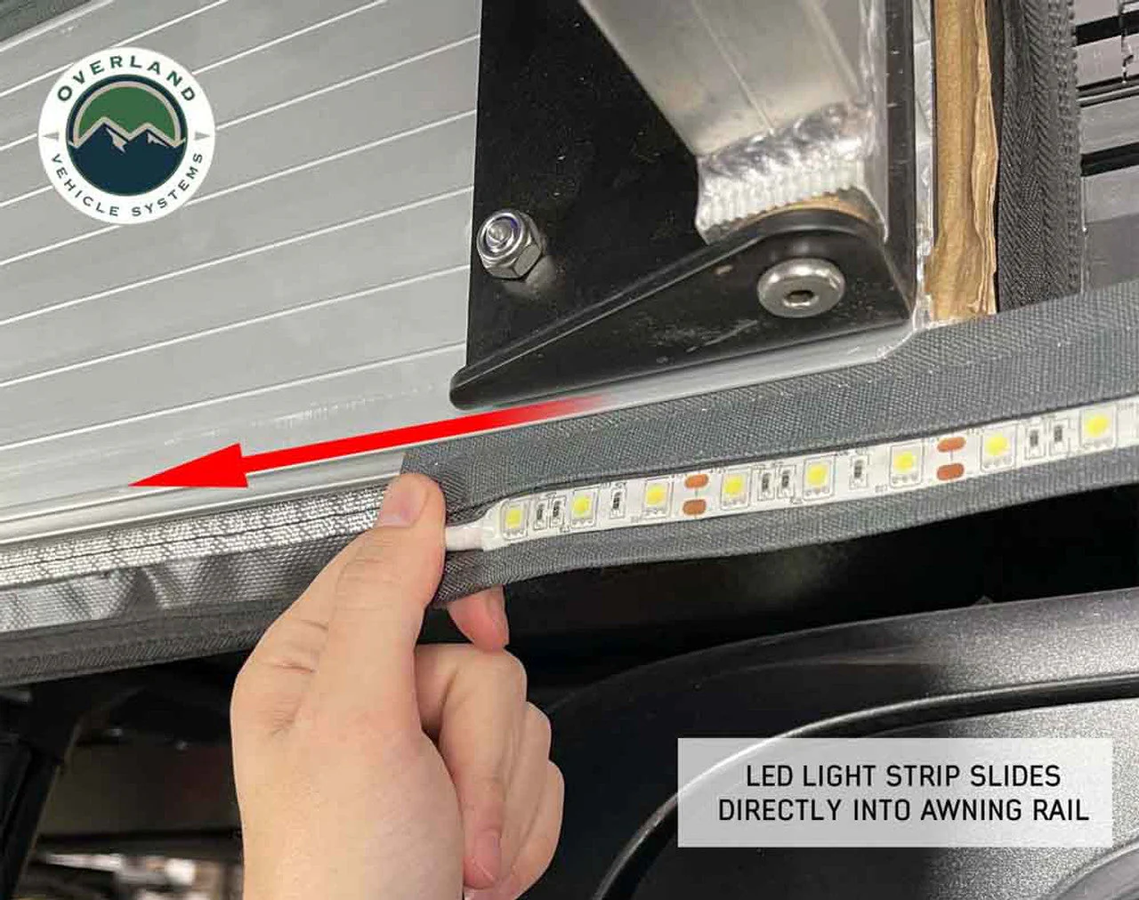 Overland Vehicle Systems Flexible 47" LED Light For Roof Top Tent/Awning - Image 8