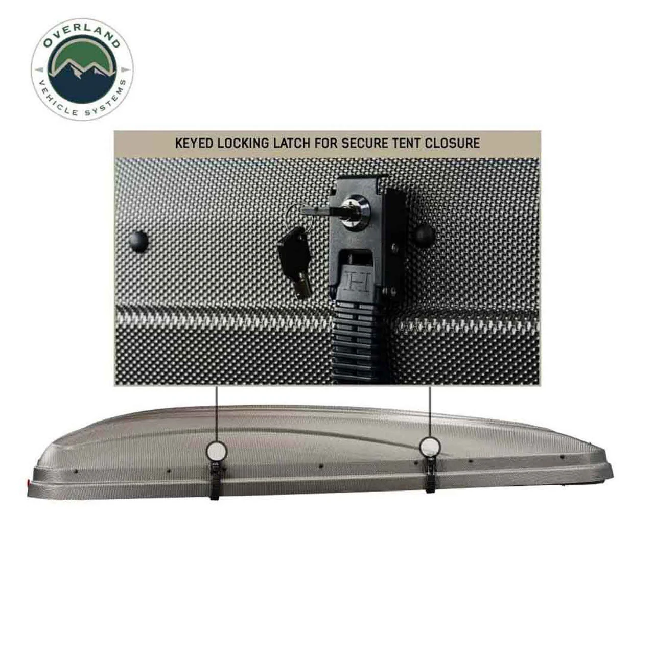 Overland Vehicle Systems HD Bundu Cantilever Hard Shell Roof Top Tent - Image 6