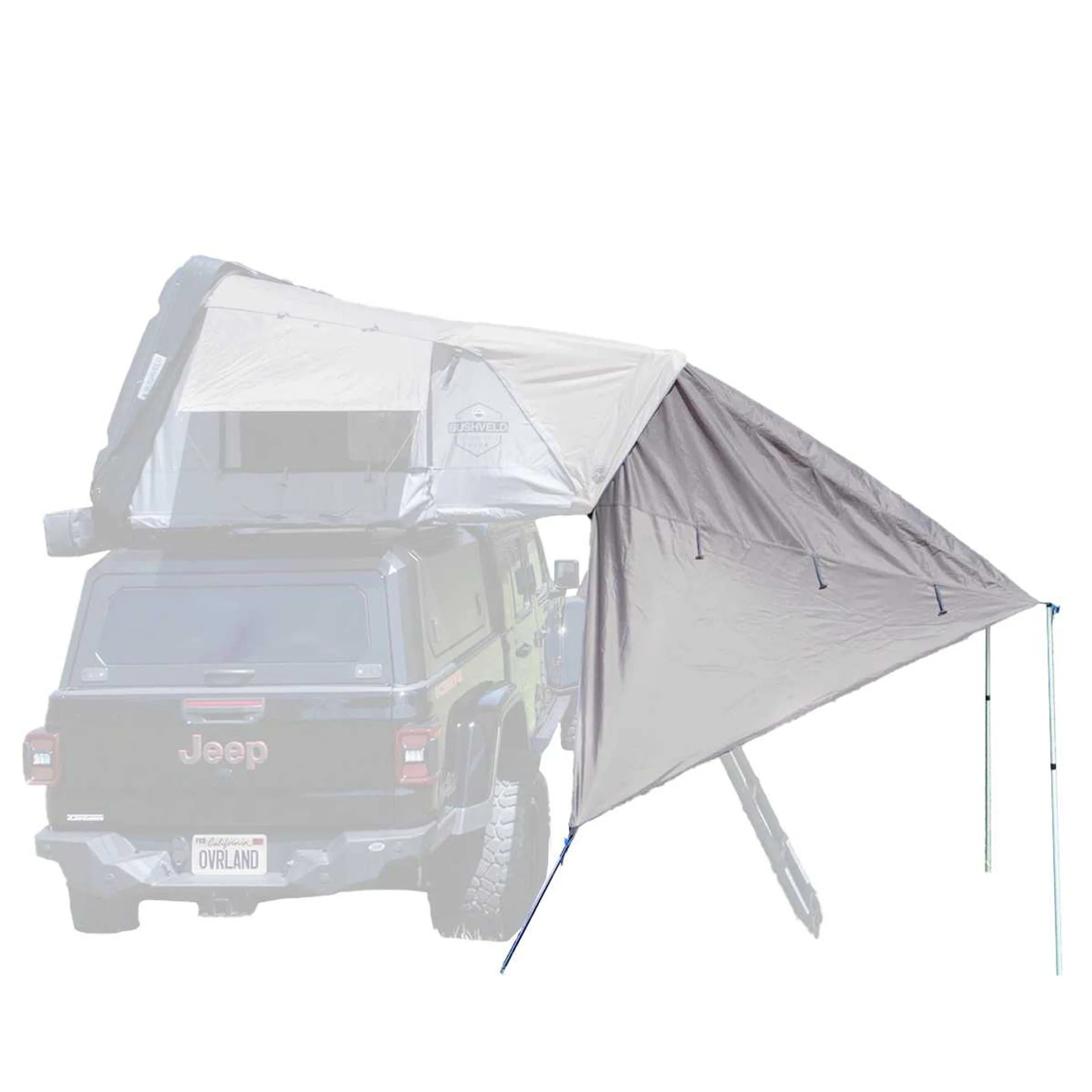 Overland Vehicle Systems HD Bushveld II Hard Shell Roof Top Tent