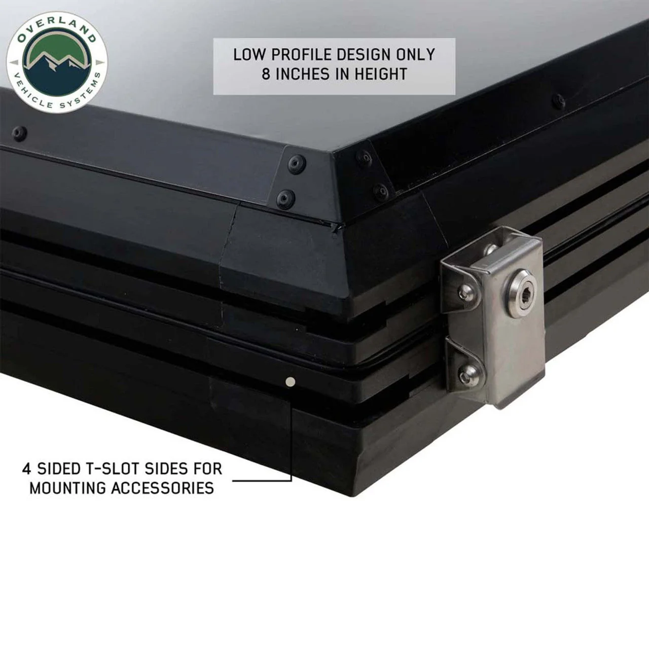 Overland Vehicle Systems HD Mamba Clam Hard Shell Roof Top Tent - Image 10