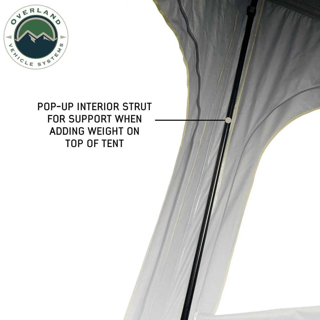 Overland Vehicle Systems HD Mamba Clam Hard Shell Roof Top Tent - Image 14