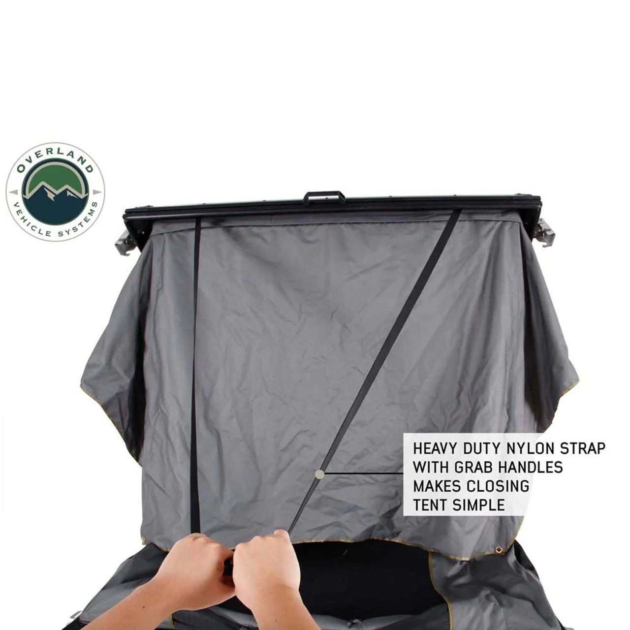 Overland Vehicle Systems HD Mamba Clam Hard Shell Roof Top Tent - Image 5