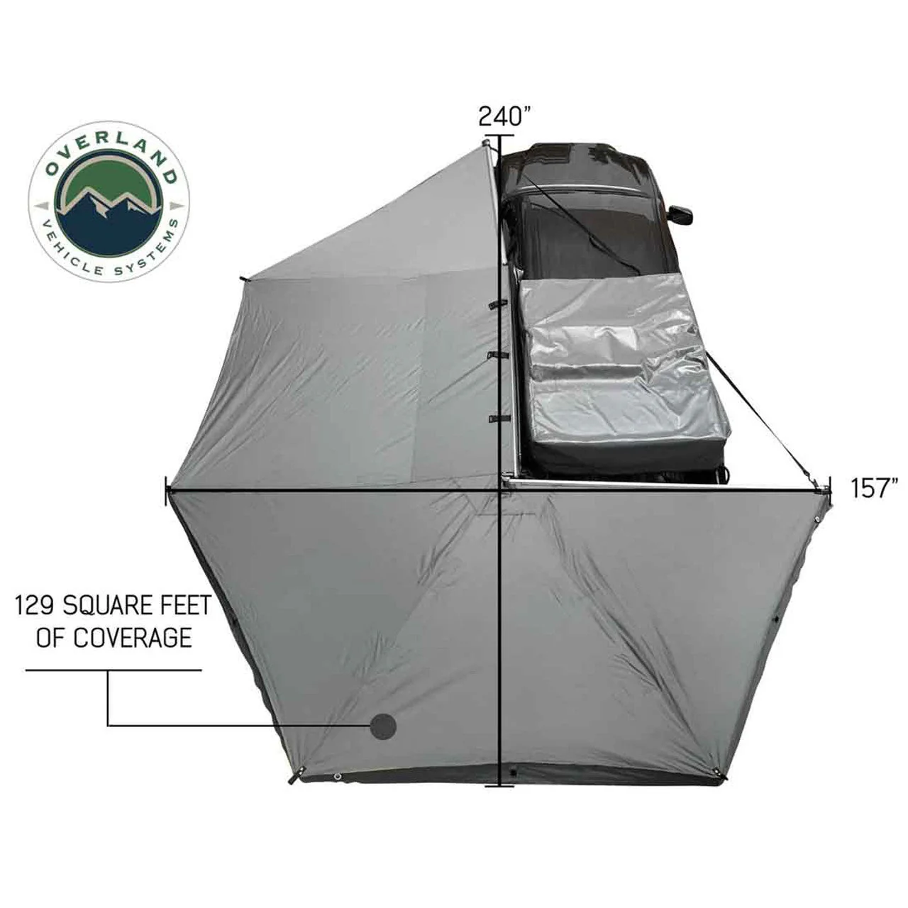 Overland Vehicle Systems HD Nomadic 270 Degree Awning - Image 5