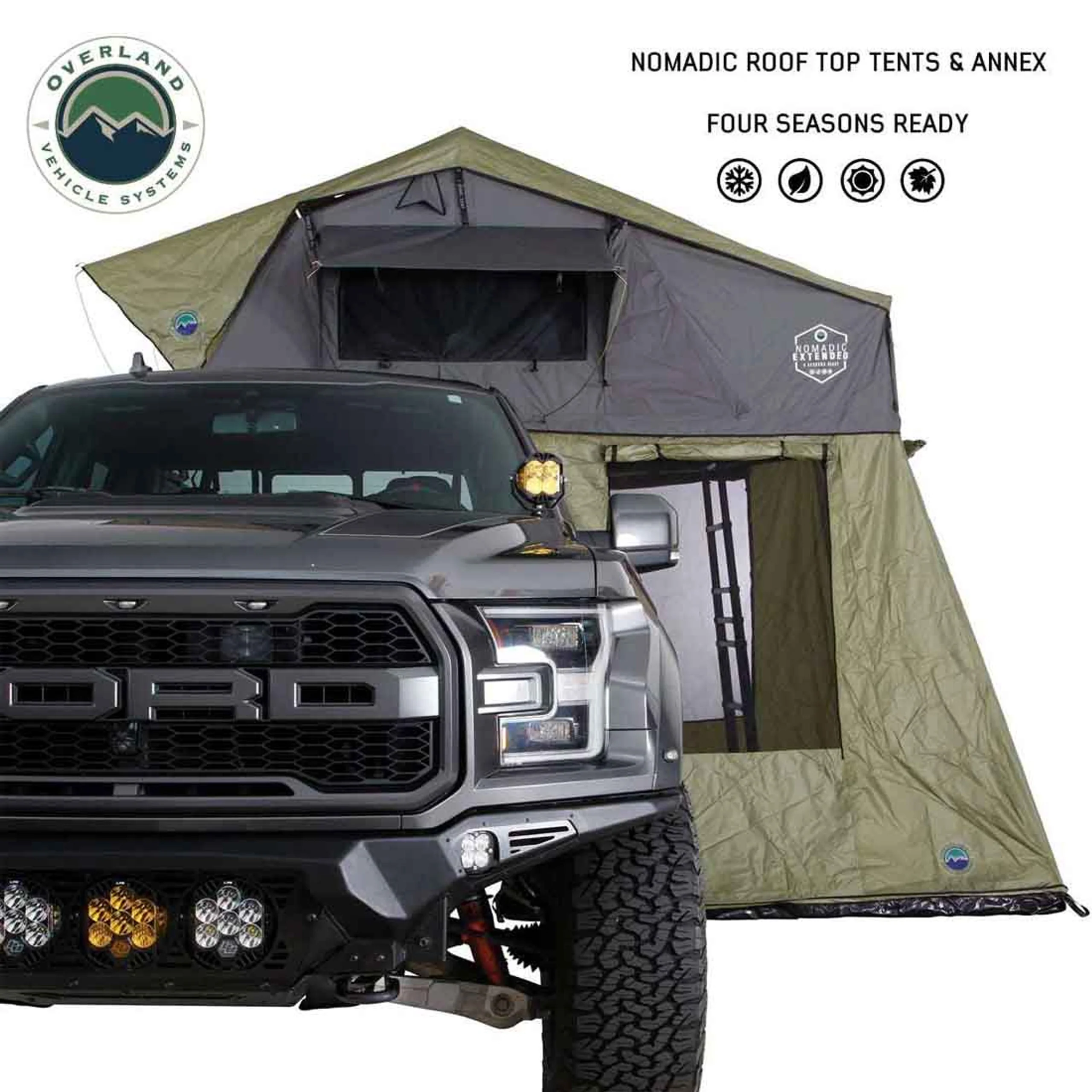 Overland Vehicle Systems HD Nomadic 4 Roof Top Tent - Image 9