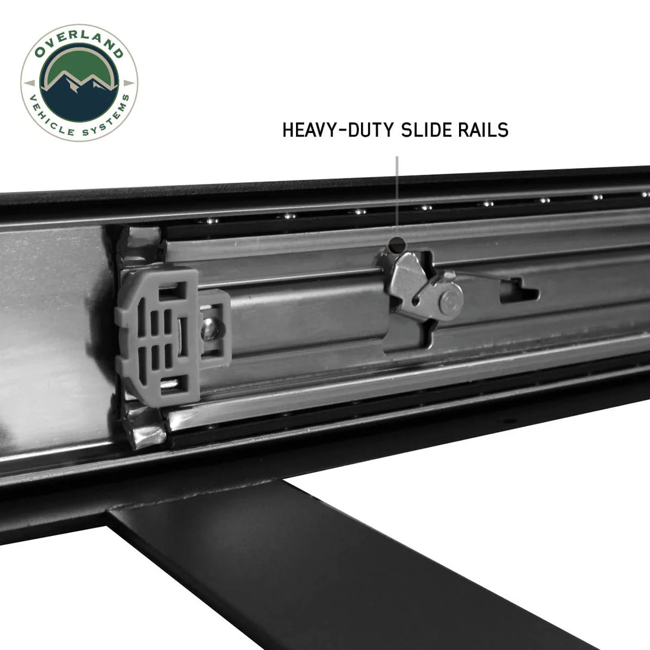 Overland Vehicle Systems Heavy Duty Fridge Slide - Image 8