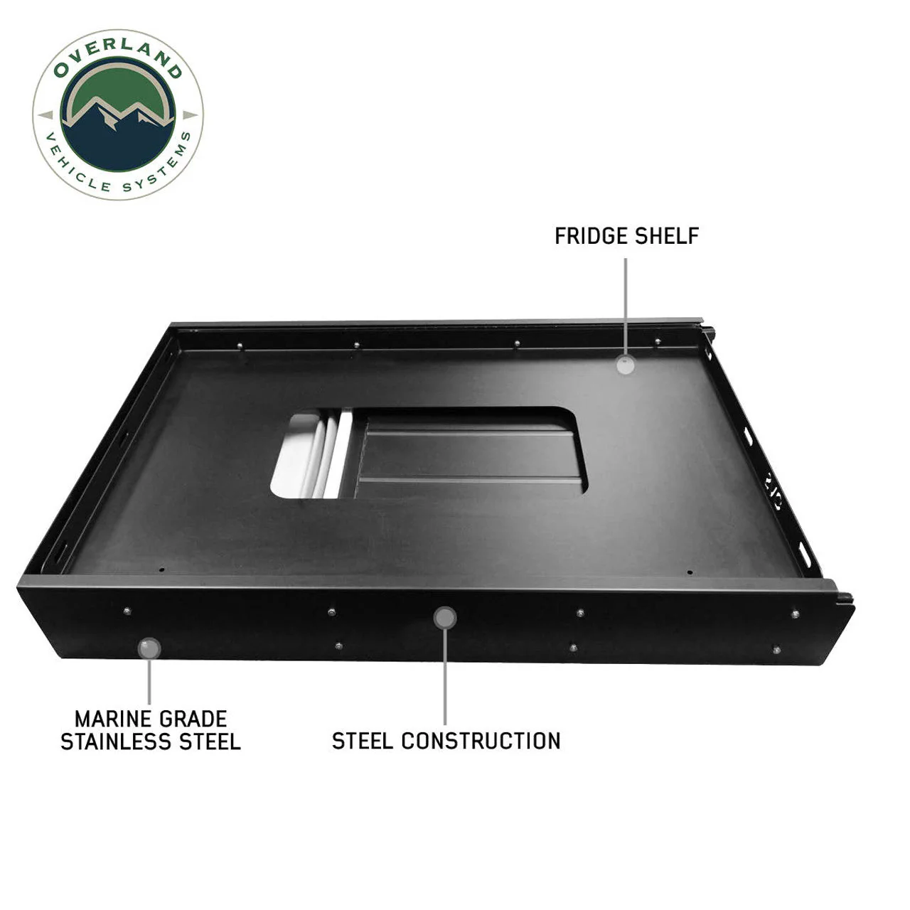 Overland Vehicle Systems Large Refrigerator Tray And Sink Slide - Image 3