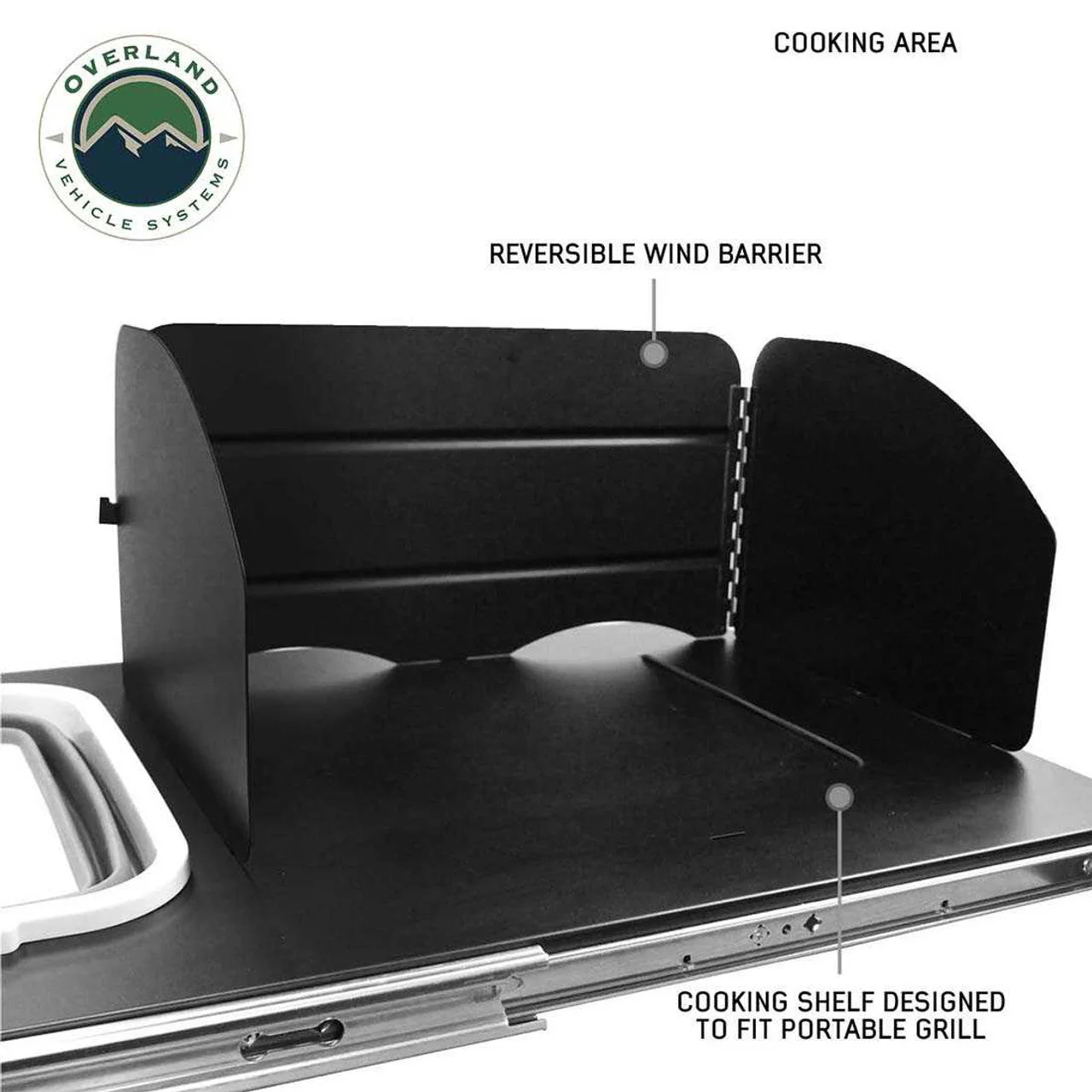 Overland Vehicle Systems Large Refrigerator Tray And Sink Slide - Image 6