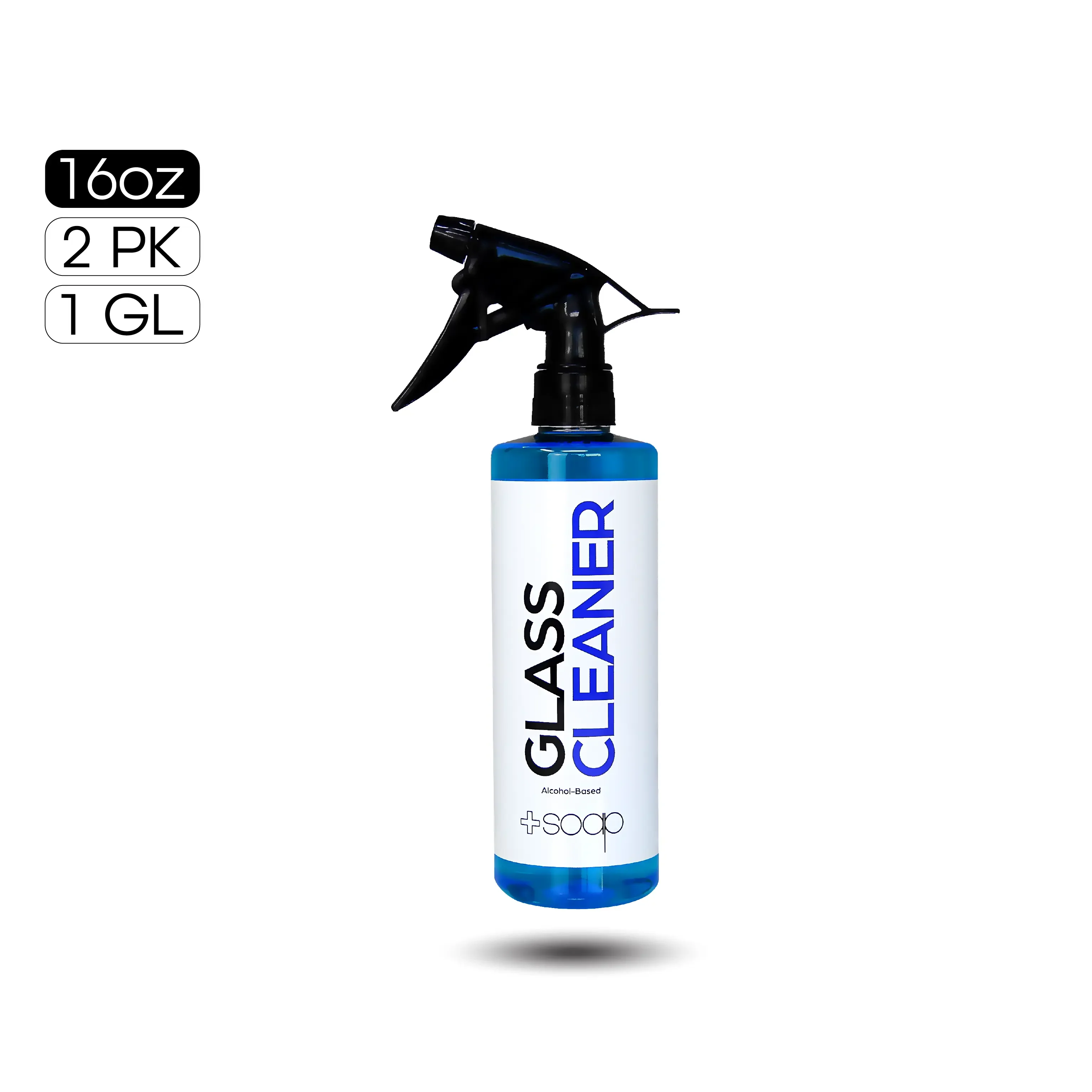 Plus Soap Glass Cleaner | Streak-Free Formula - Image 2