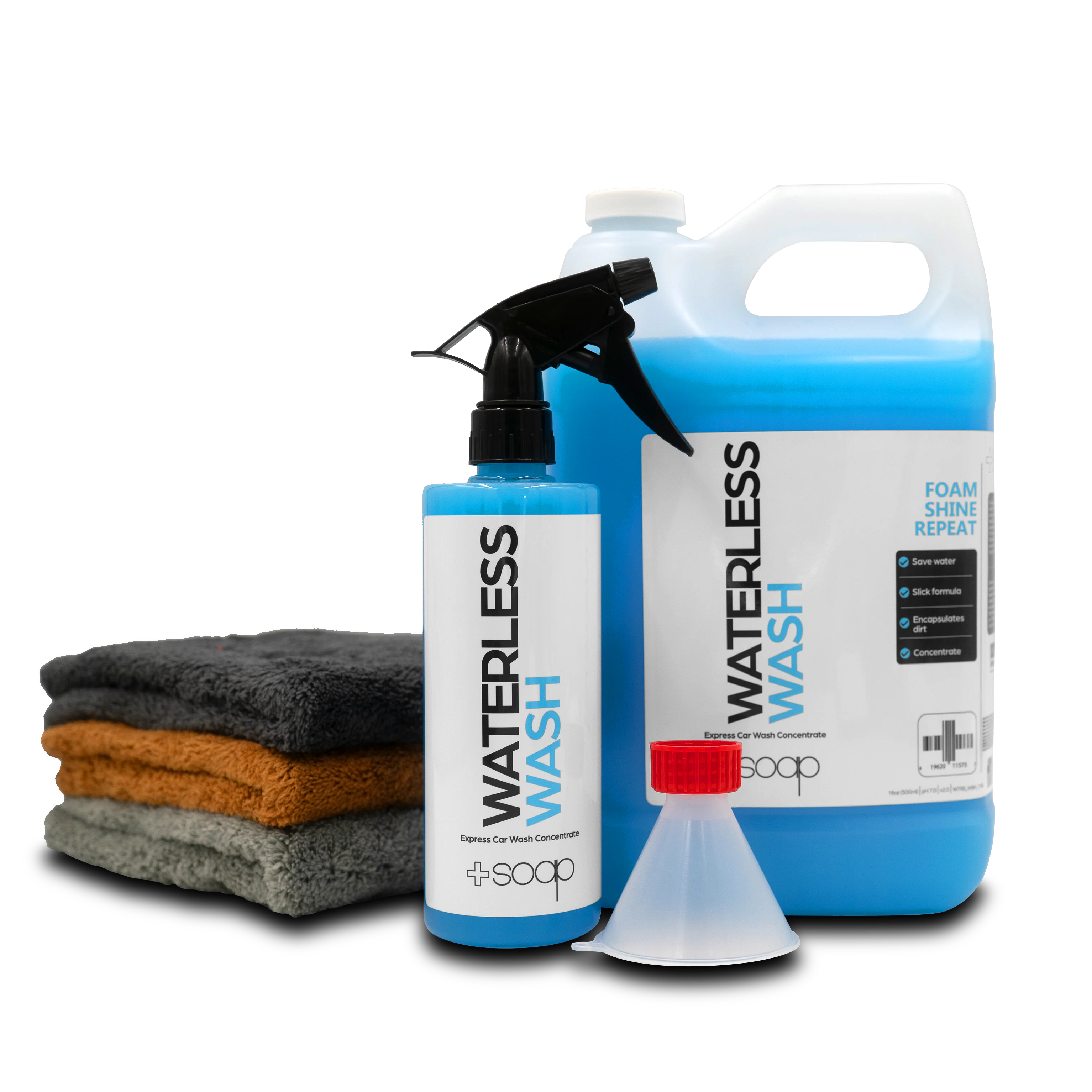 Plus Soap Waterless Wash Bundle