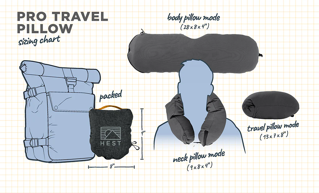 Hest Pro Travel Pillow - Image 7