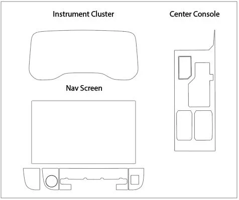 Screen ProTech Screen Protector For Tundra (2010-Current)