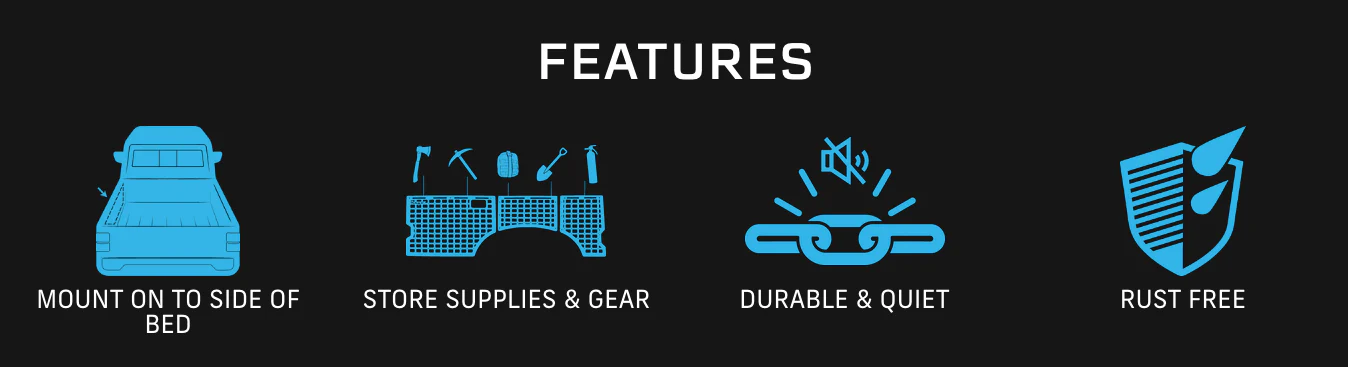 Rago Fabrication Bed Side Molle Panels For Tundra (2022-Current) - Image 18