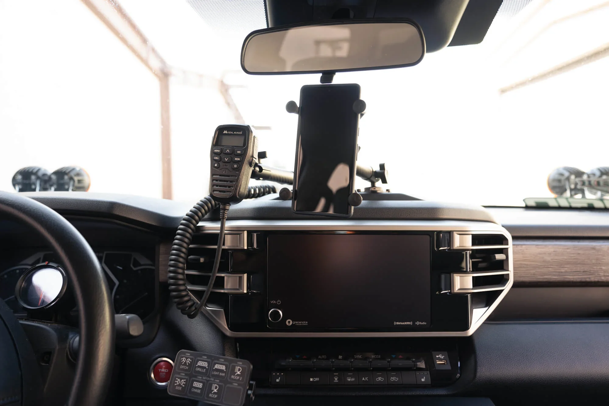 Rago Fabrication Digital Device Dash Mount For Tundra (2022-Current) - Image 4