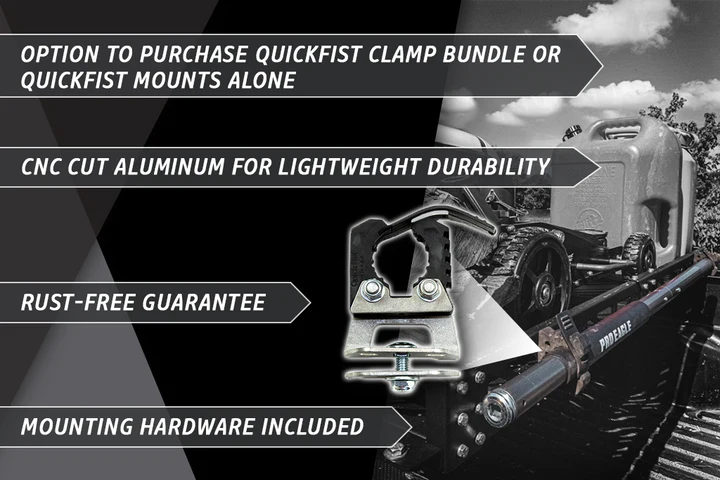 Rago Fabrication Panel Accessory Mount Quick Fist Mount - Image 4