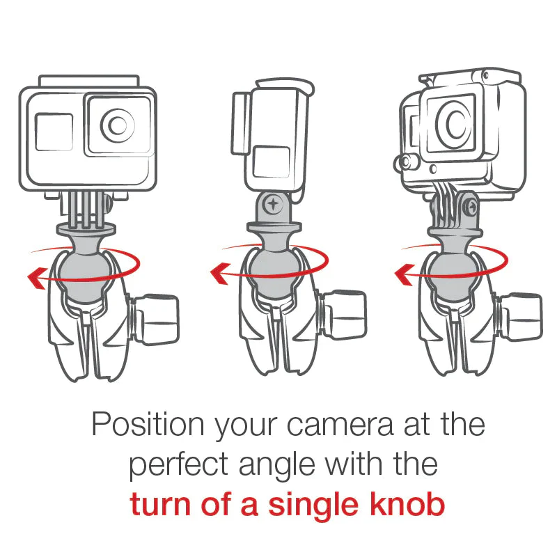 RAM Mounts Track Ball™ Universal Action Camera Mount - Image 3