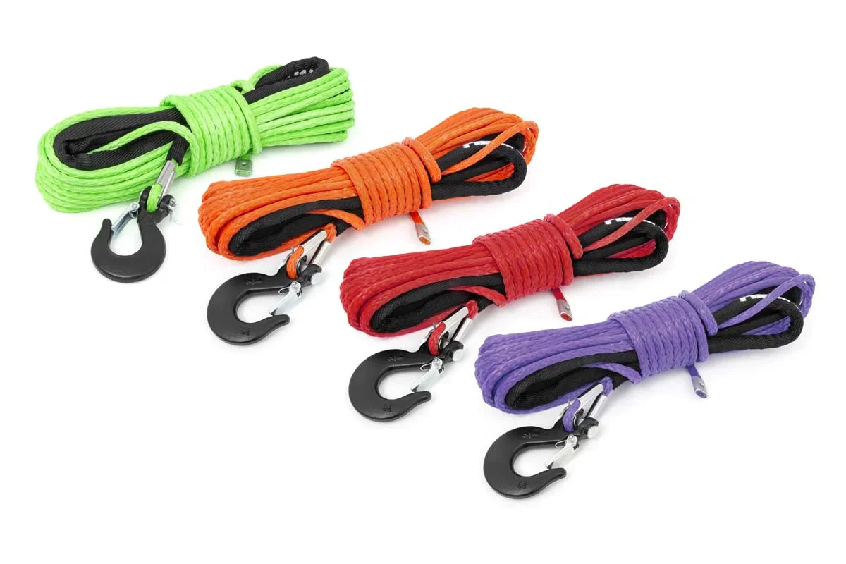 Rough Country 1/4in Synthetic Winch Rope