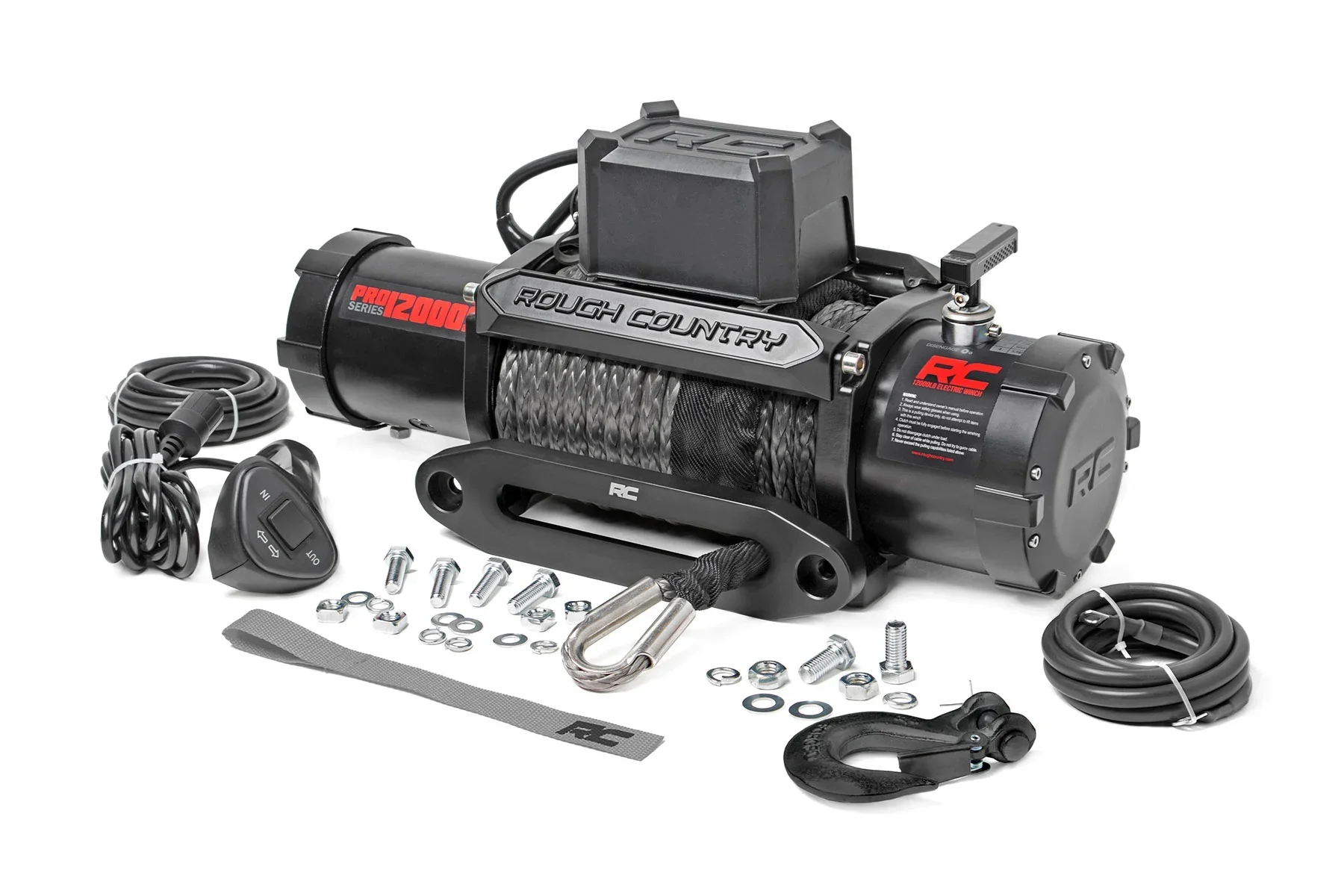 Rough Country 12000-Lb Pro Series Winch