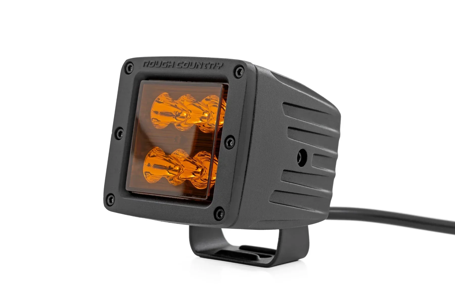 Rough Country 2 Inch Led Spot Amber Light Pods - Image 2