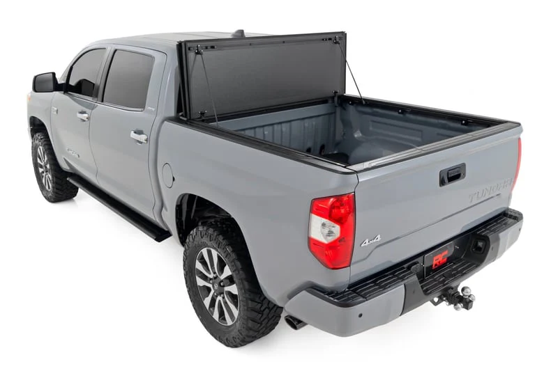 Rough Country Hard Tri-Fold Flip Up Bed Cover For Tundra (2007-2021) - Image 5