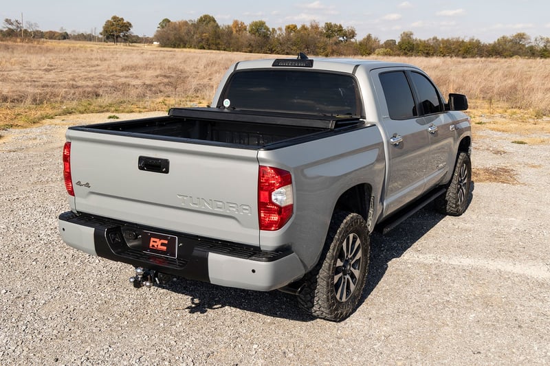Rough Country Hard Tri-Fold Flip Up Bed Cover For Tundra (2007-2021) - Image 8