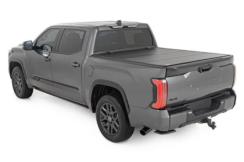 Rough Country Hard Trip-Fold Flip Up Bed Cover For Tundra (2022-2025) - Image 3