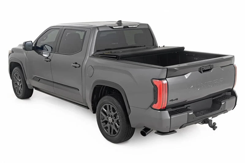 Rough Country Hard Trip-Fold Flip Up Bed Cover For Tundra (2022-2025) - Image 4