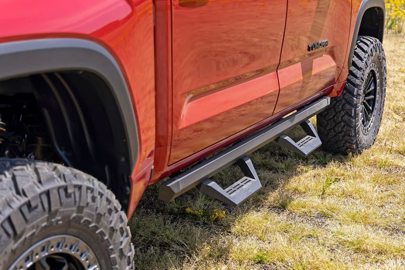 Rough Country SRX2 ADJ Aluminum Steps For Tundra (2022-Current) - Image 8