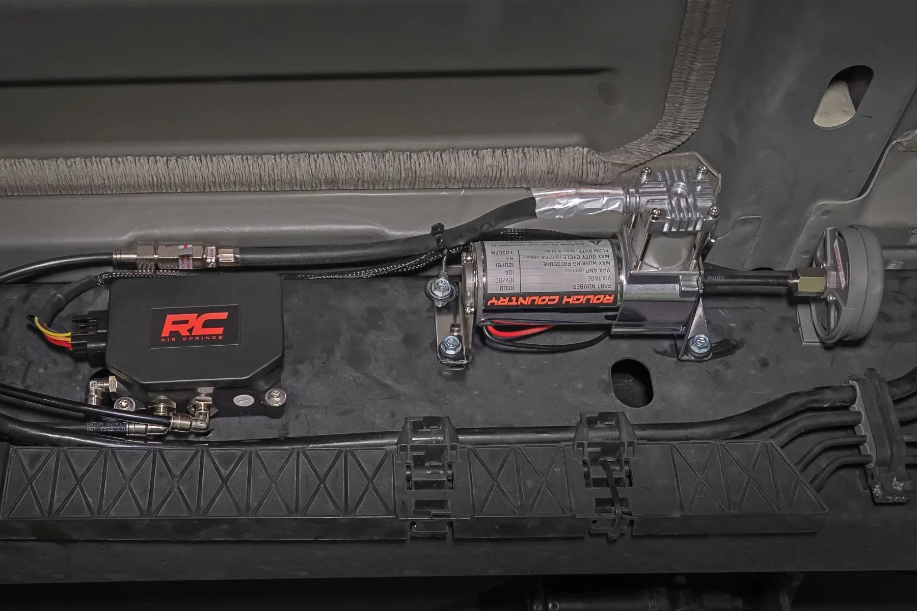 Rough Country Wireless Air Bag Controller Kit w/Compressor - Image 4
