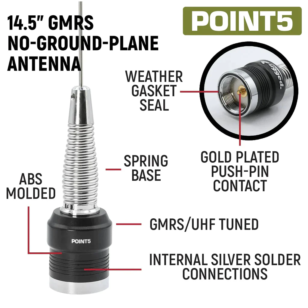 Rugged GMR45 High Power GMRS Band Mobile Radio - Image 10