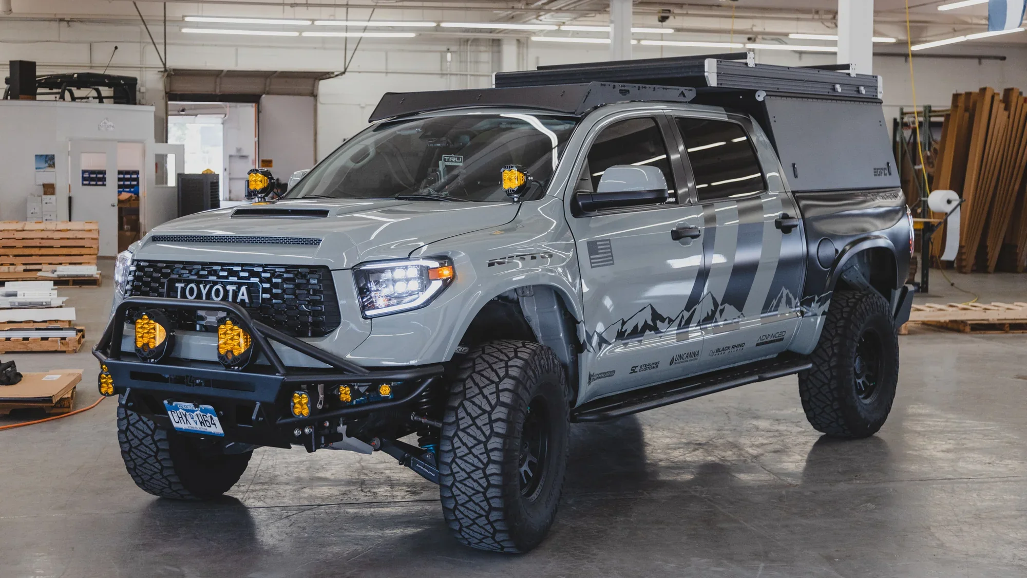 Sherpa Bear Paw Roof Rack For Tundra (2007-2021) - Image 2