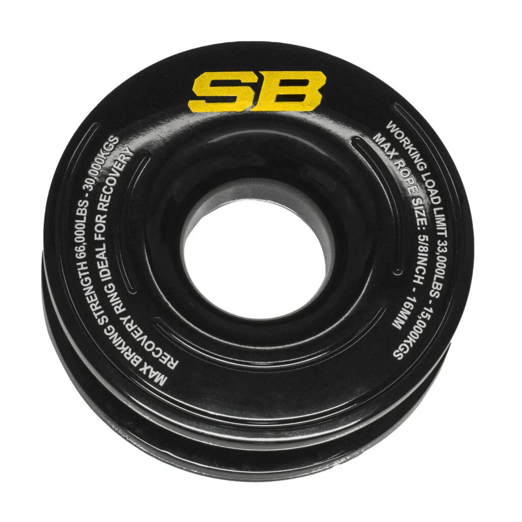 Smittybilt Soft Shackle W/ Recovery Ring - 33K Rating - Image 2