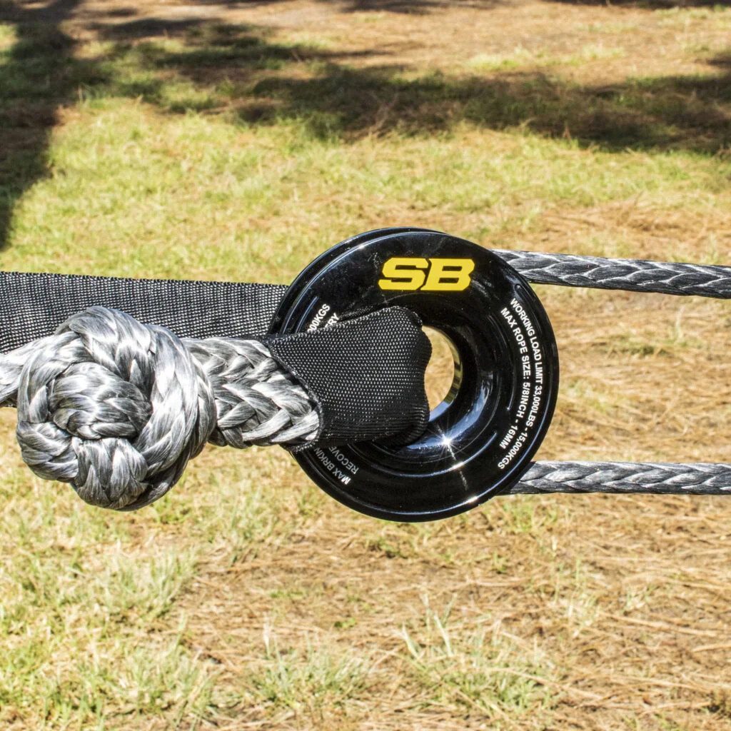 Smittybilt Soft Shackle W/ Recovery Ring - 33K Rating - Image 4