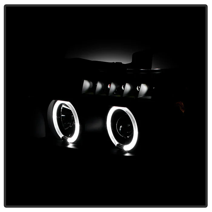Spyder All Black Projector Headlights W/LED Halo For Tundra (2007–2013) - Image 11
