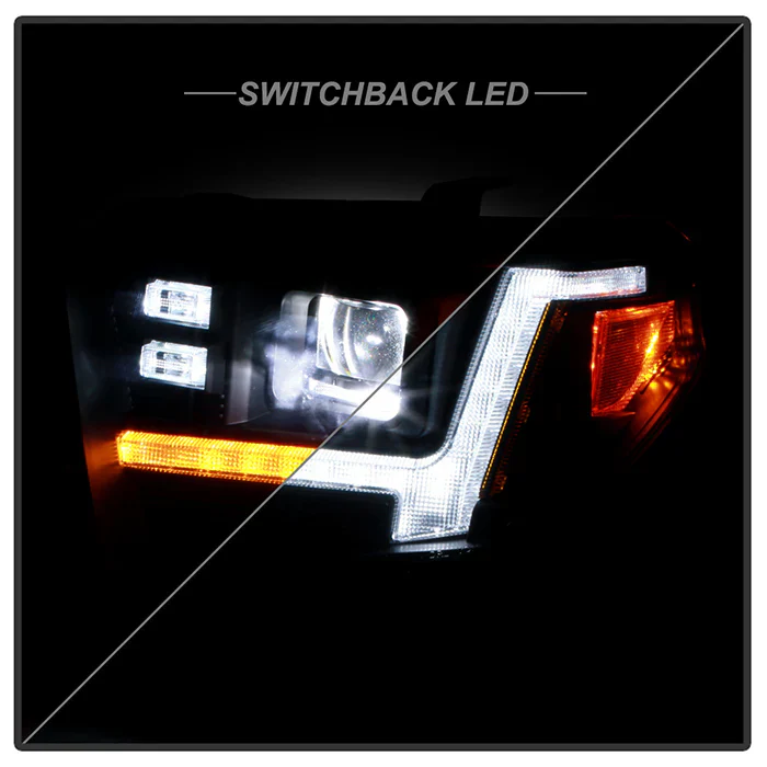 Spyder Apex Black LED Headlights For Tundra SR/SR5 Only (2014–2021) - Image 14