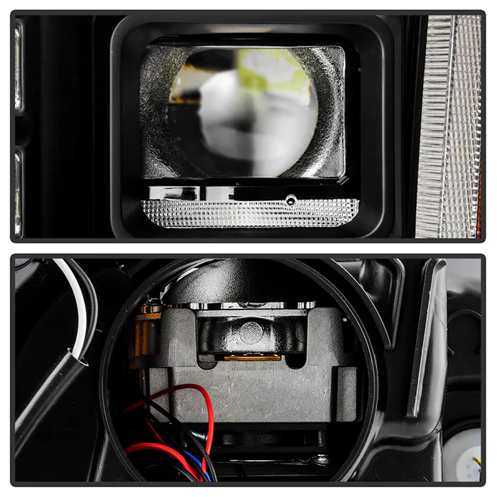 Spyder Apex Black LED Headlights For Tundra SR/SR5 Only (2014–2021) - Image 6