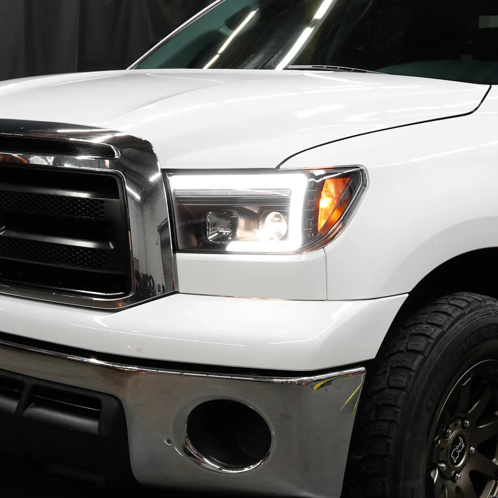 Spyder Black Projector Headlights W/Sequential Turn Signal For Tundra (2010–2013) - Image 10