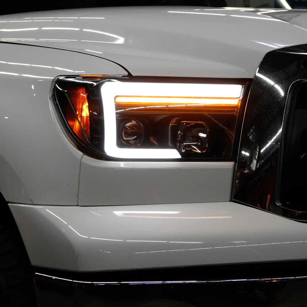 Spyder Black Projector Headlights W/Sequential Turn Signal For Tundra (2010–2013) - Image 11