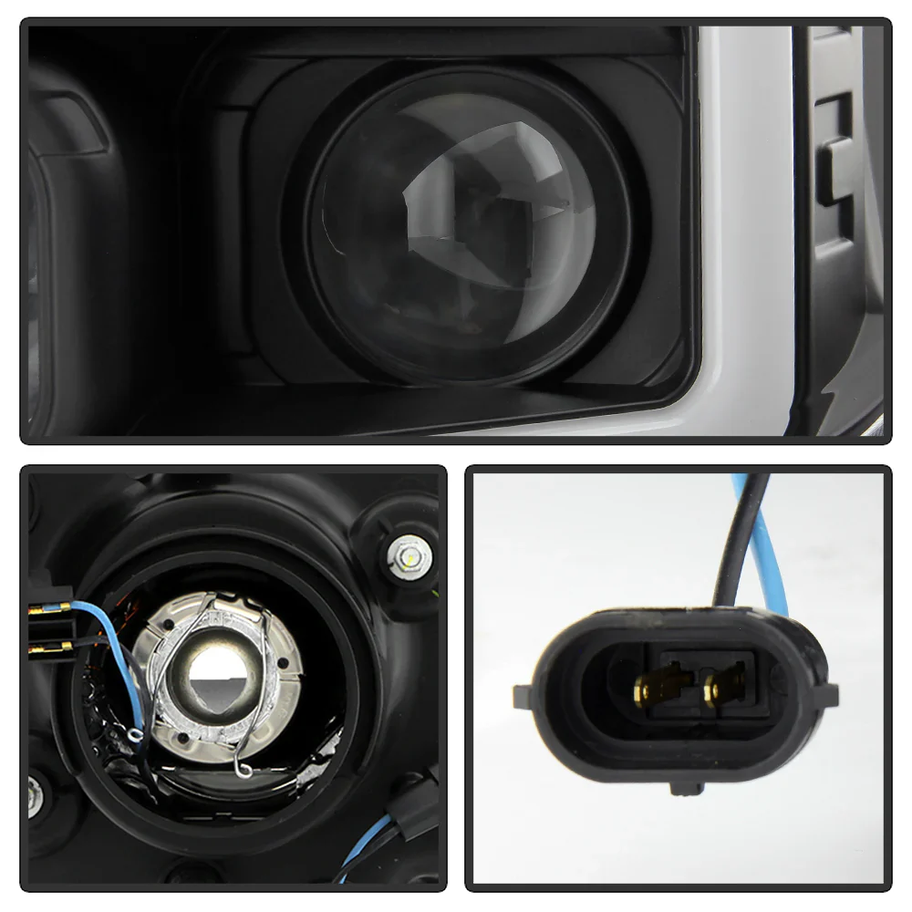 Spyder Black Projector Headlights W/Sequential Turn Signal For Tundra (2010–2013) - Image 3