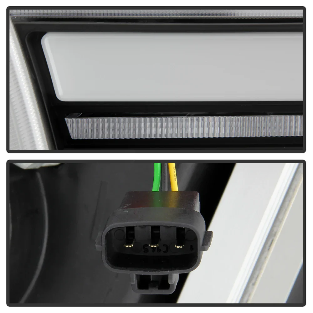 Spyder Black Projector Headlights W/Sequential Turn Signal For Tundra (2010–2013) - Image 5