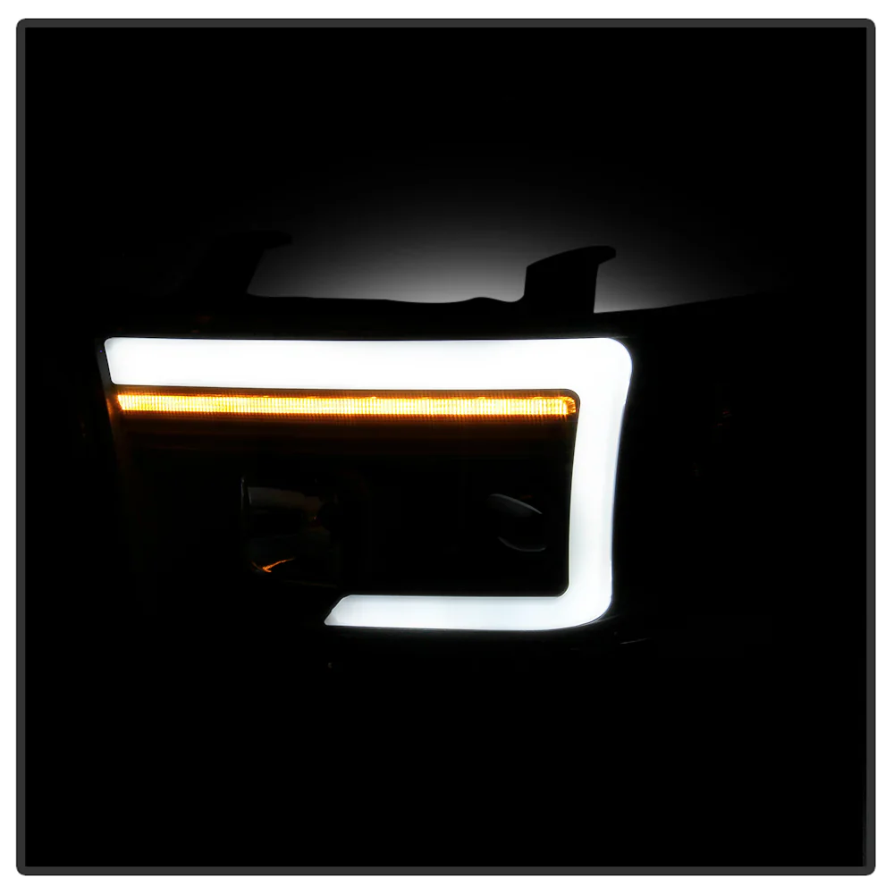 Spyder Black Projector Headlights W/Sequential Turn Signal For Tundra (2010–2013) - Image 6