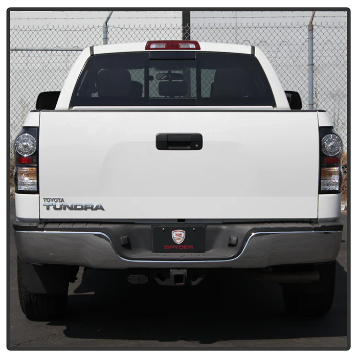 Spyder Black W/LED Tail Lights For Tundra (2007-2013) - Image 2
