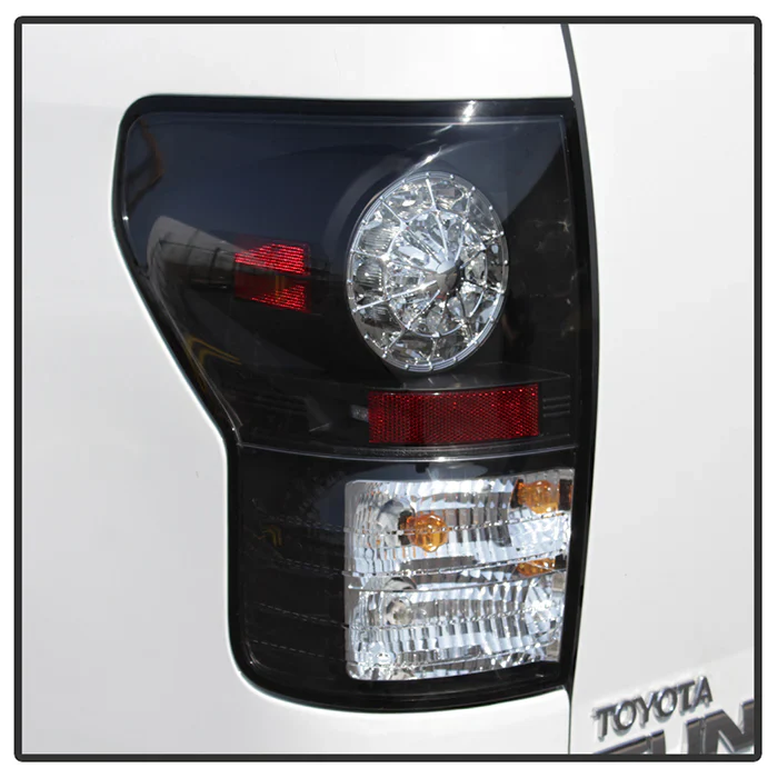 Spyder Black W/LED Tail Lights For Tundra (2007-2013) - Image 4