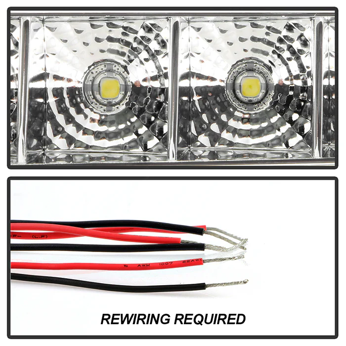 Spyder Chrome Projector Headlights W/LED Halo For Tundra (2007–2013) - Image 6