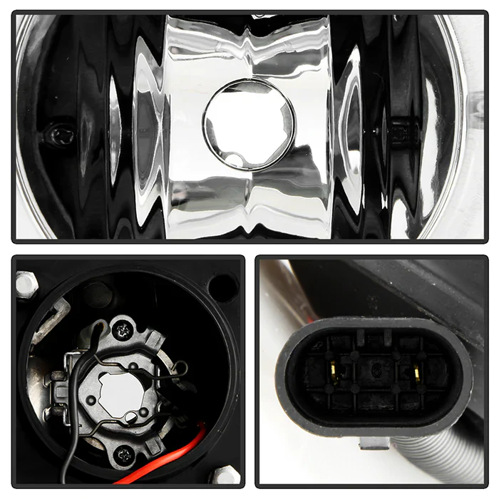 Spyder Chrome Projector Headlights W/LED Halo For Tundra (2007–2013) - Image 7