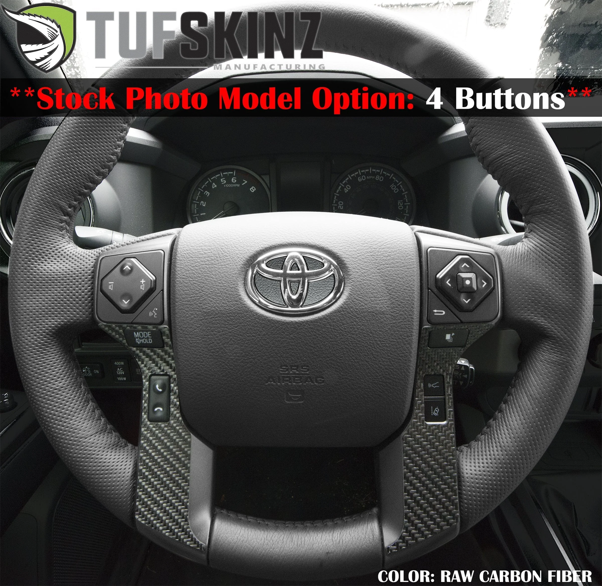 Tufskinz Steering Wheel Trim For Tundra (2014-2021) - Image 13
