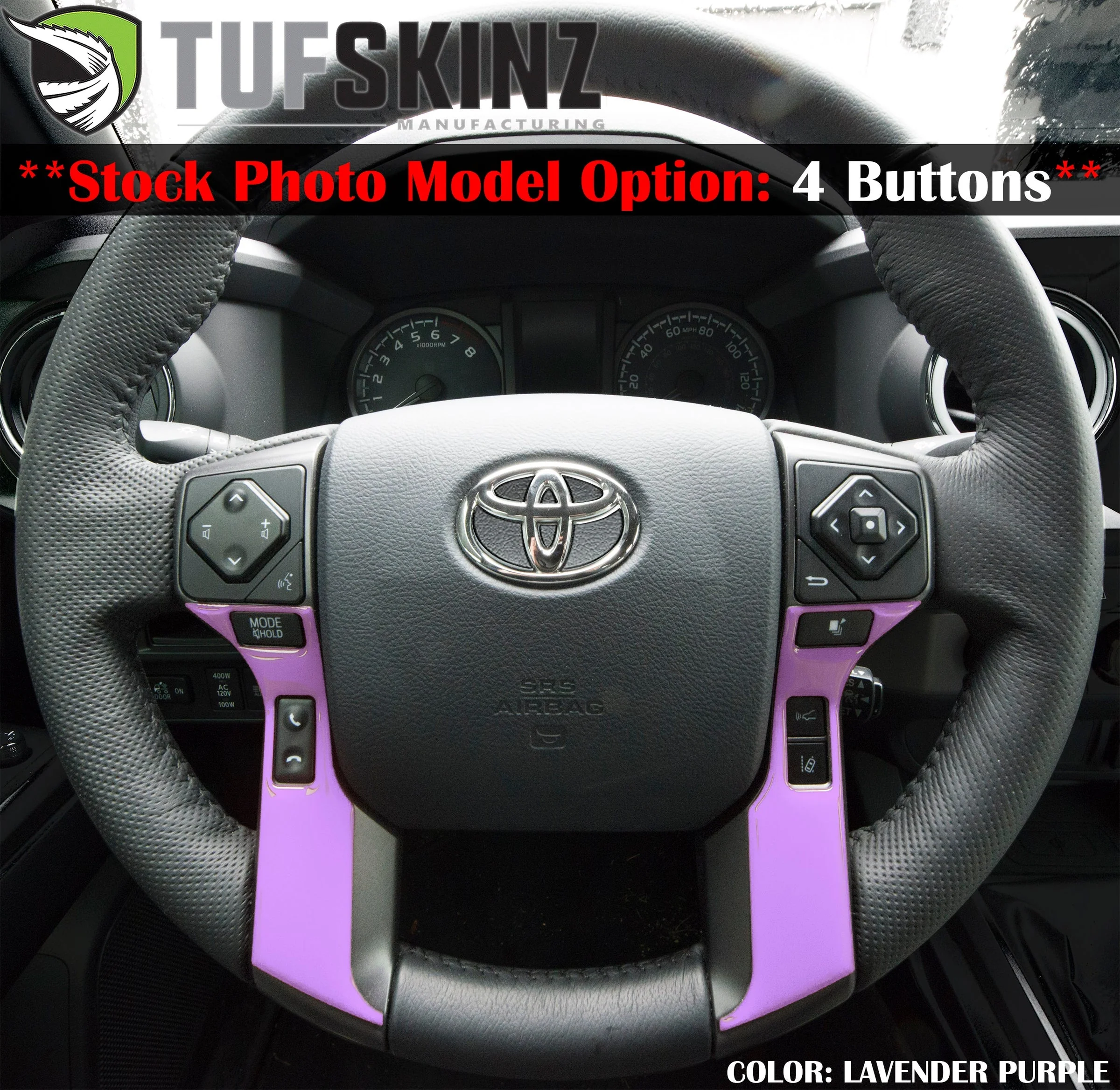 Tufskinz Steering Wheel Trim For Tundra (2014-2021) - Image 15