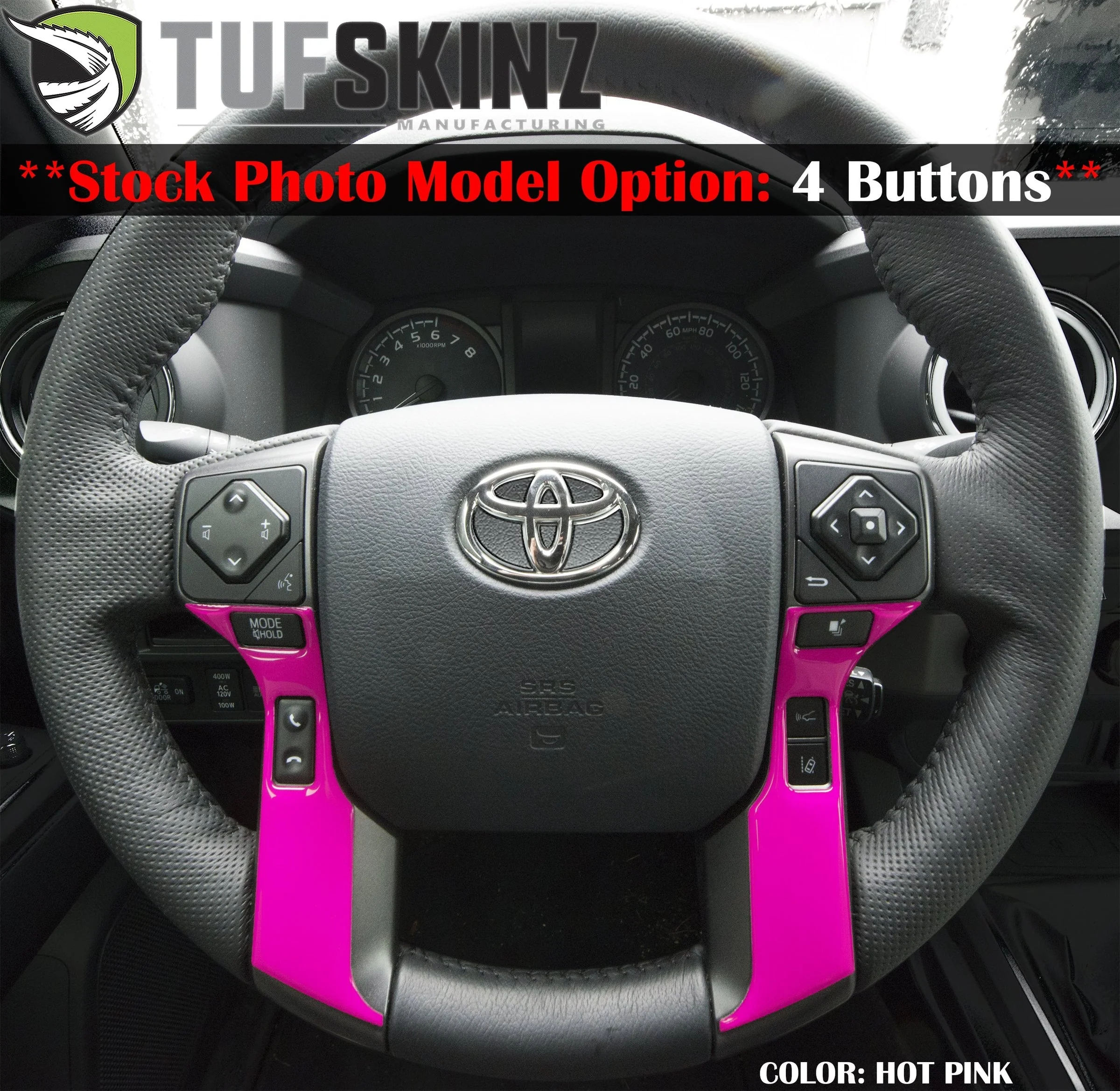 Tufskinz Steering Wheel Trim For Tundra (2014-2021) - Image 16