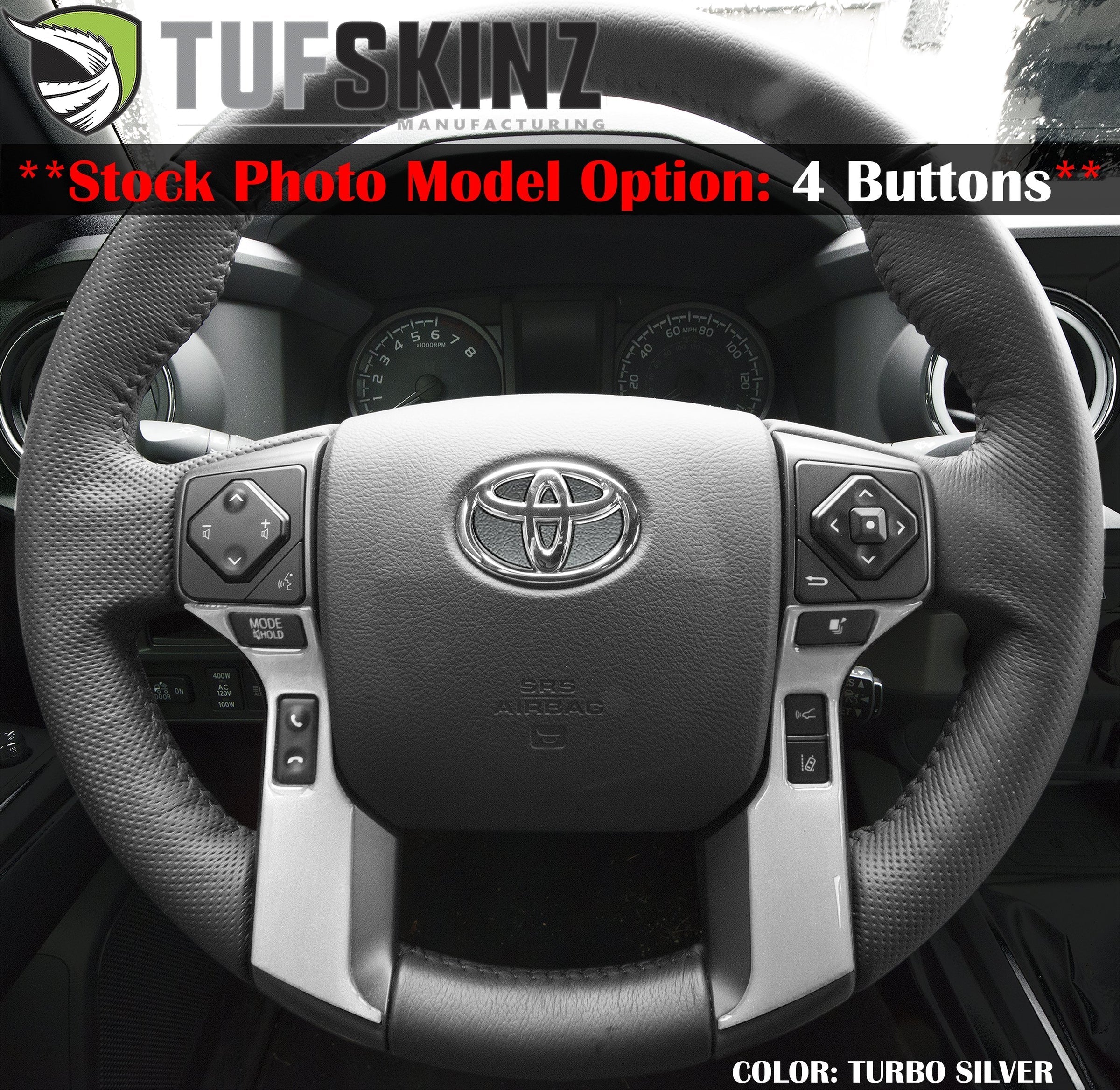 Tufskinz Steering Wheel Trim For Tundra (2014-2021) - Image 17